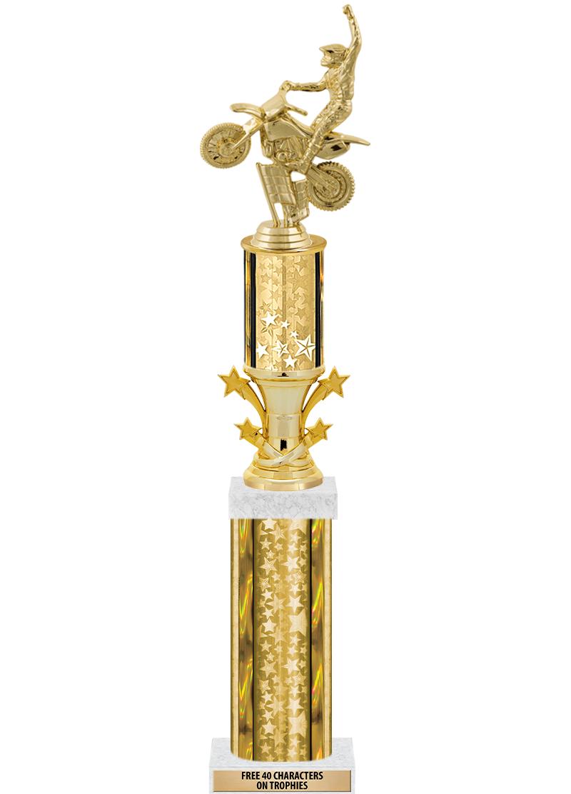 20"GOLD/G-STRS-STARBL DX ROCKT