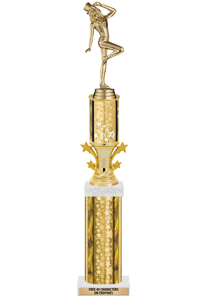 20"GOLD/G-STRS-STARBL DX ROCKT