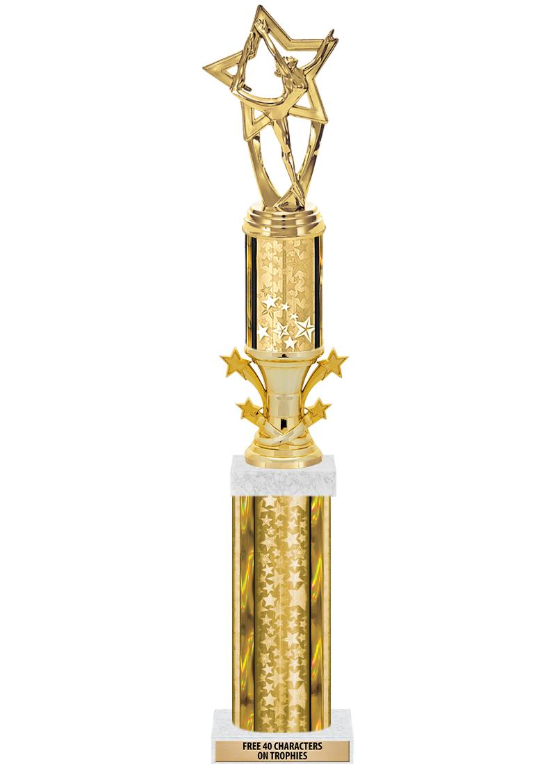 20"GOLD/G-STRS-STARBL DX ROCKT