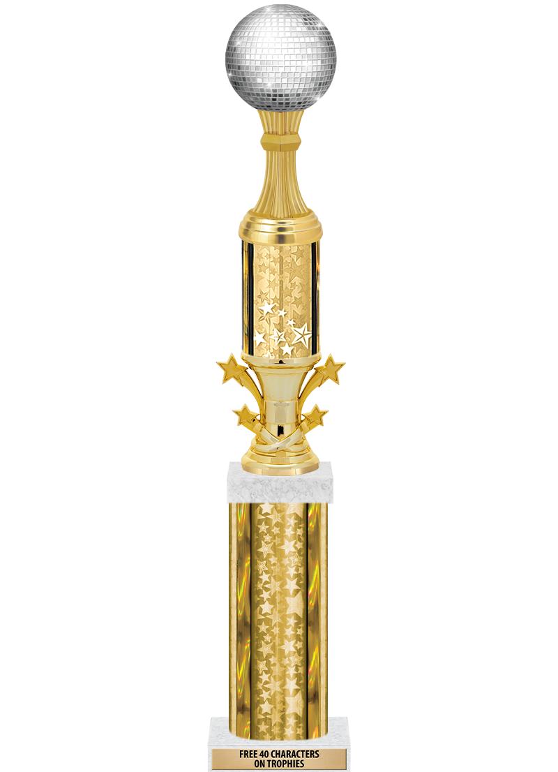 20"GOLD/G-STRS-STARBL DX ROCKT