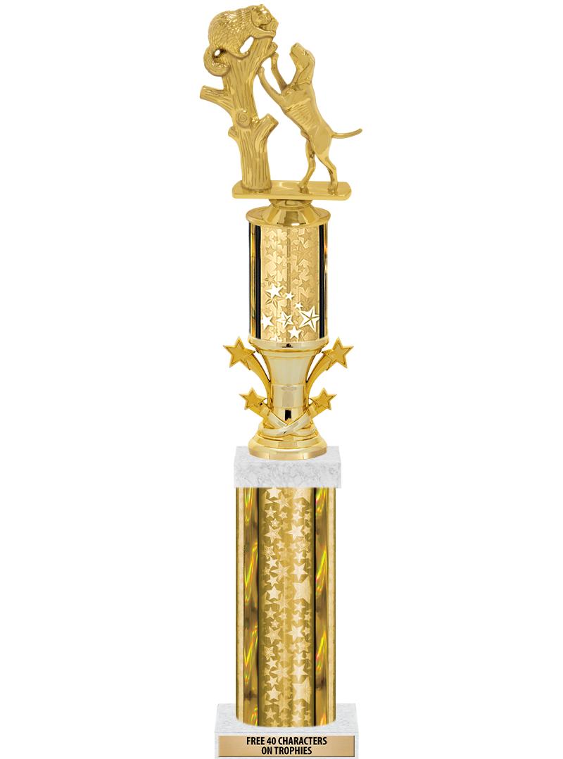 20"GOLD/G-STRS-STARBL DX ROCKT