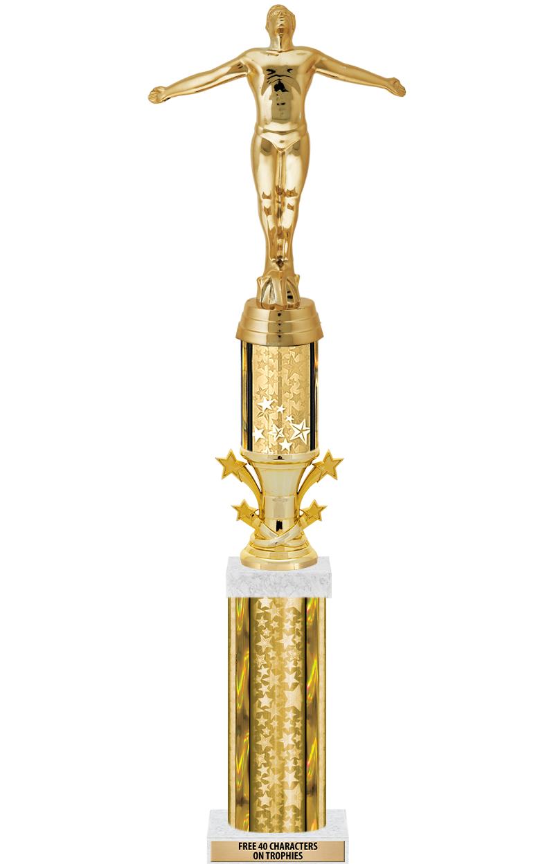 20"GOLD/G-STRS-STARBL DX ROCKT