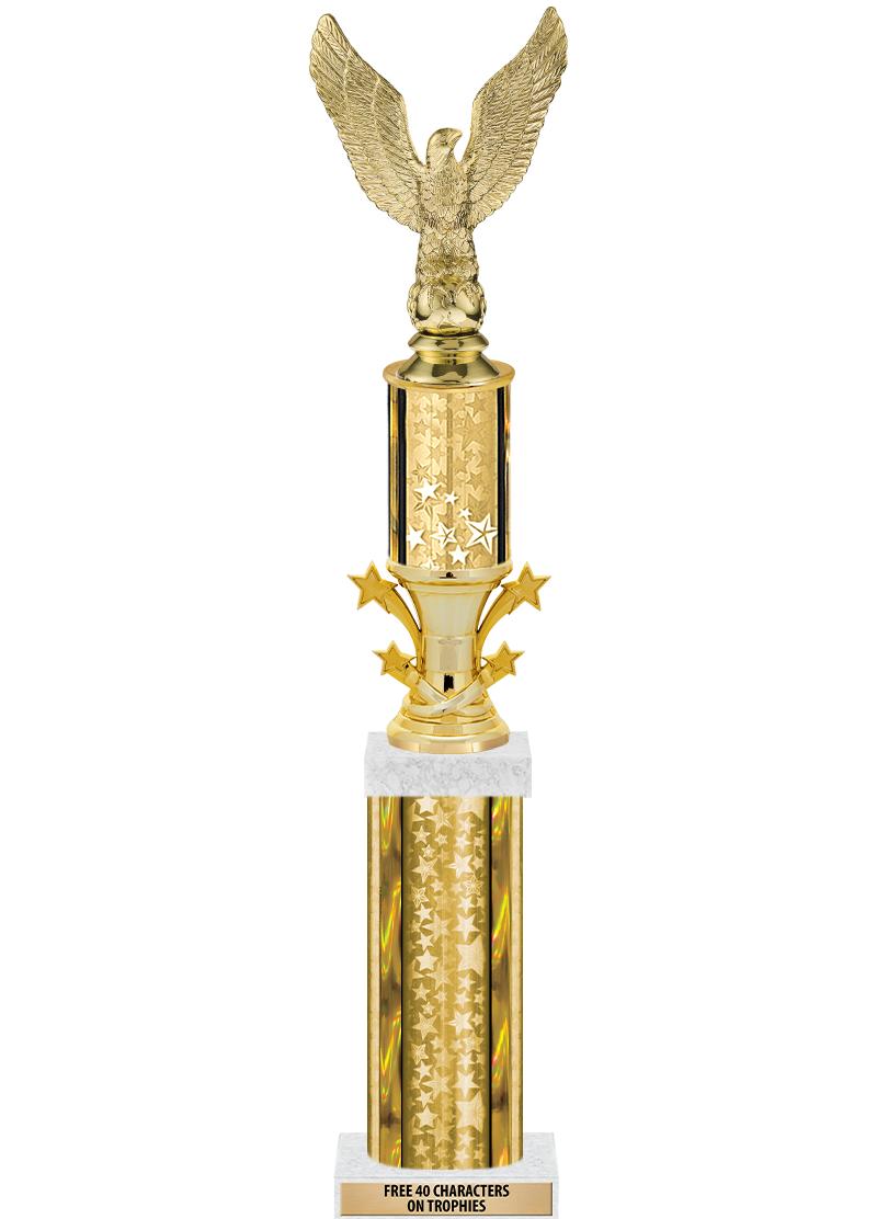 20"GOLD/G-STRS-STARBL DX ROCKT