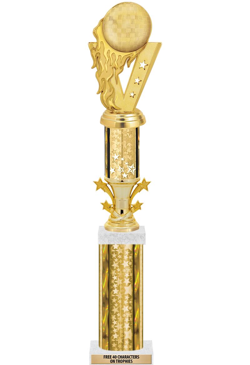 20"GOLD/G-STRS-STARBL DX ROCKT