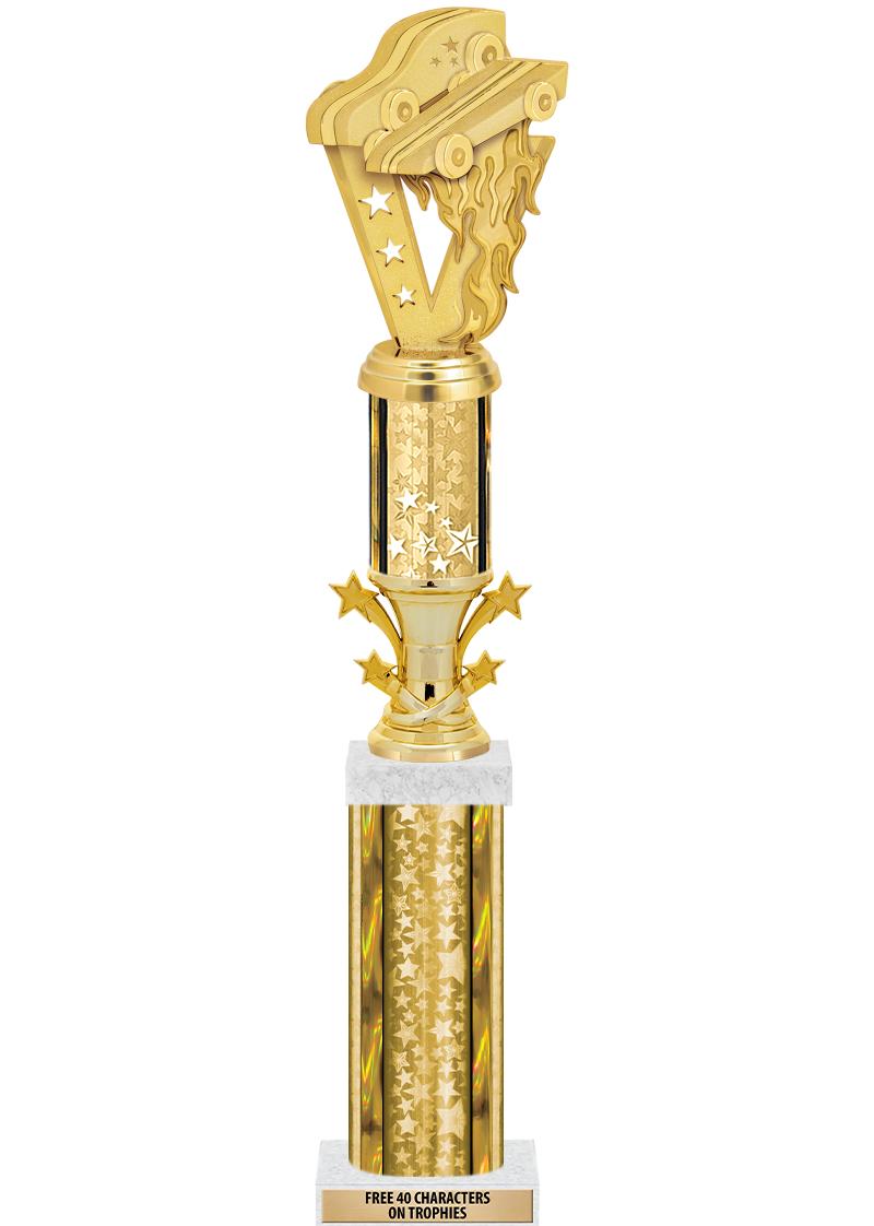 20"GOLD/G-STRS-STARBL DX ROCKT