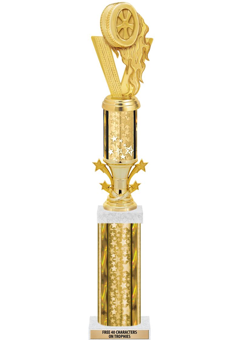 20"GOLD/G-STRS-STARBL DX ROCKT