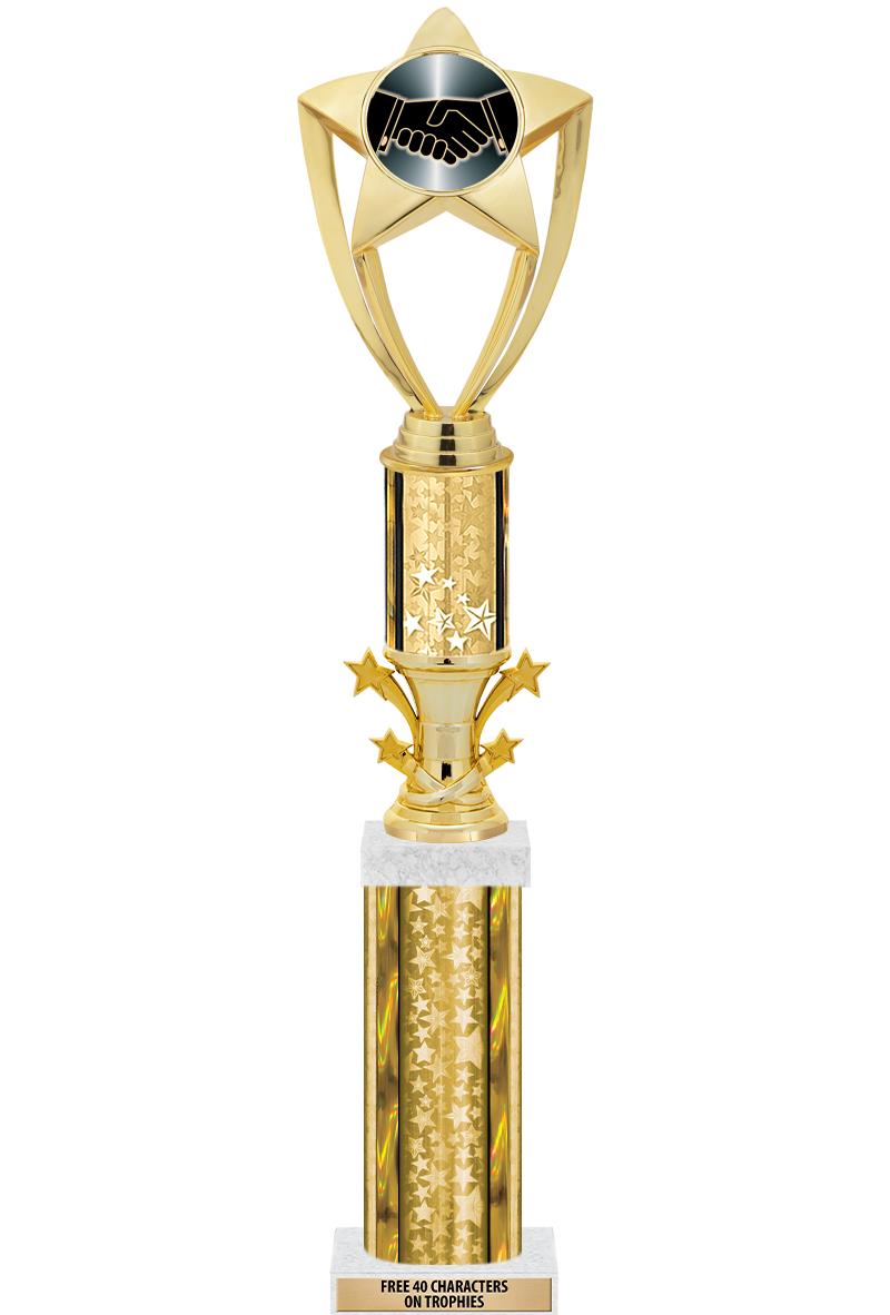 20"GOLD/G-STRS-STARBL DX ROCKT