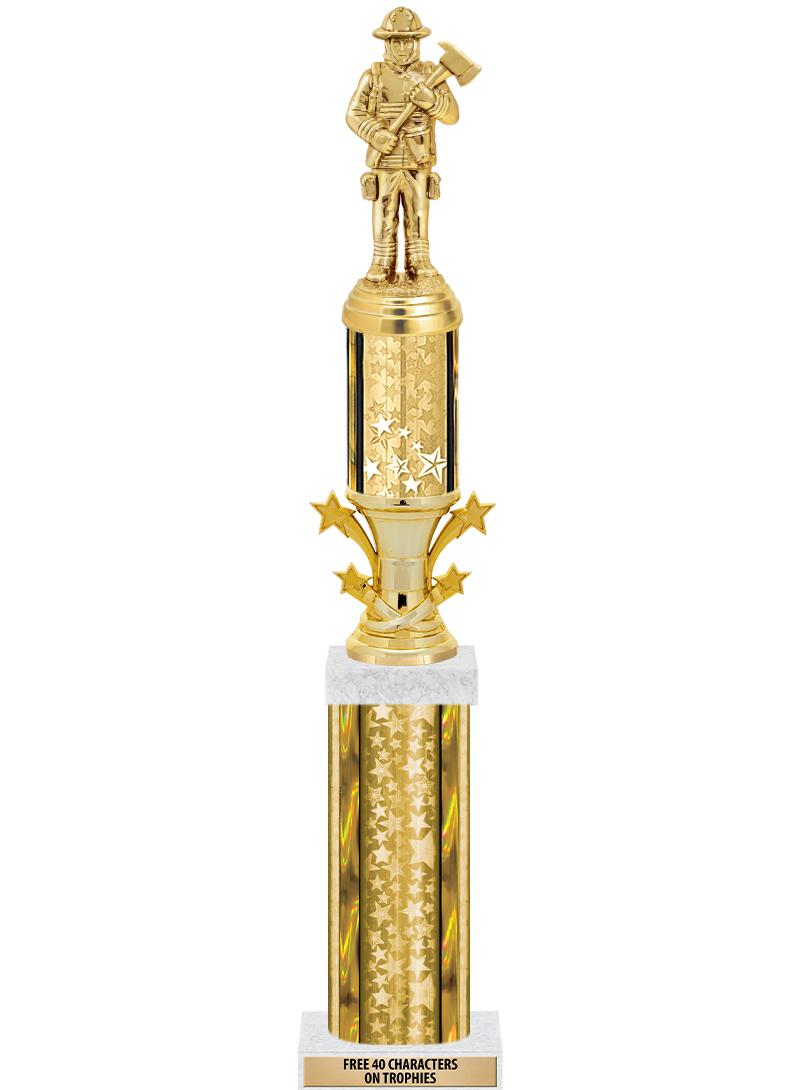 20"GOLD/G-STRS-STARBL DX ROCKT