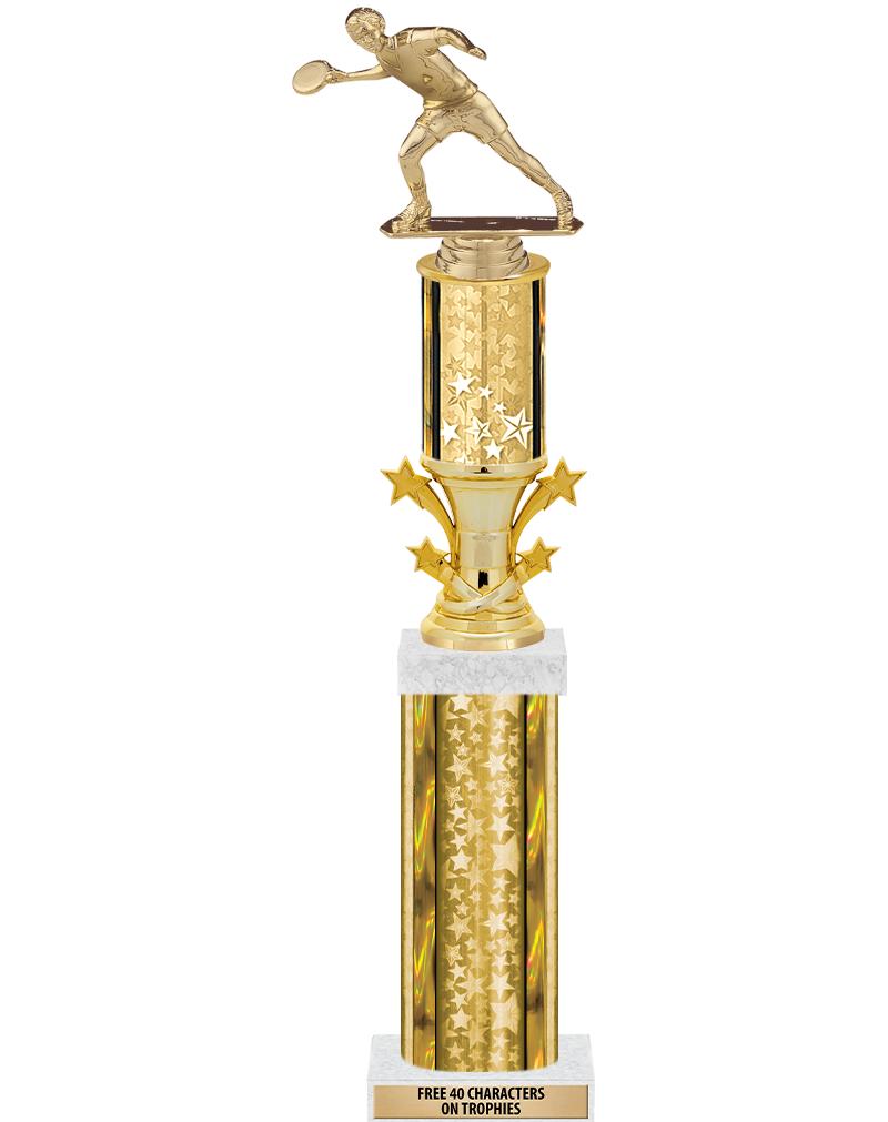 20"GOLD/G-STRS-STARBL DX ROCKT