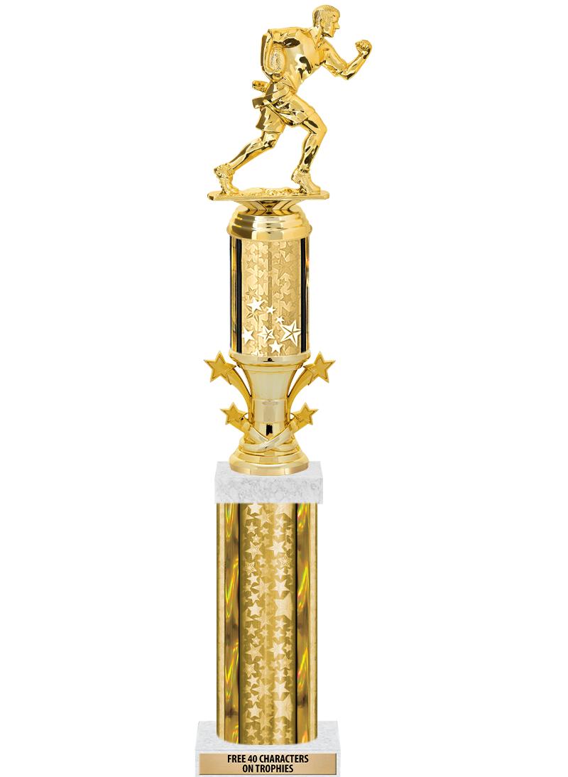 20"GOLD/G-STRS-STARBL DX ROCKT