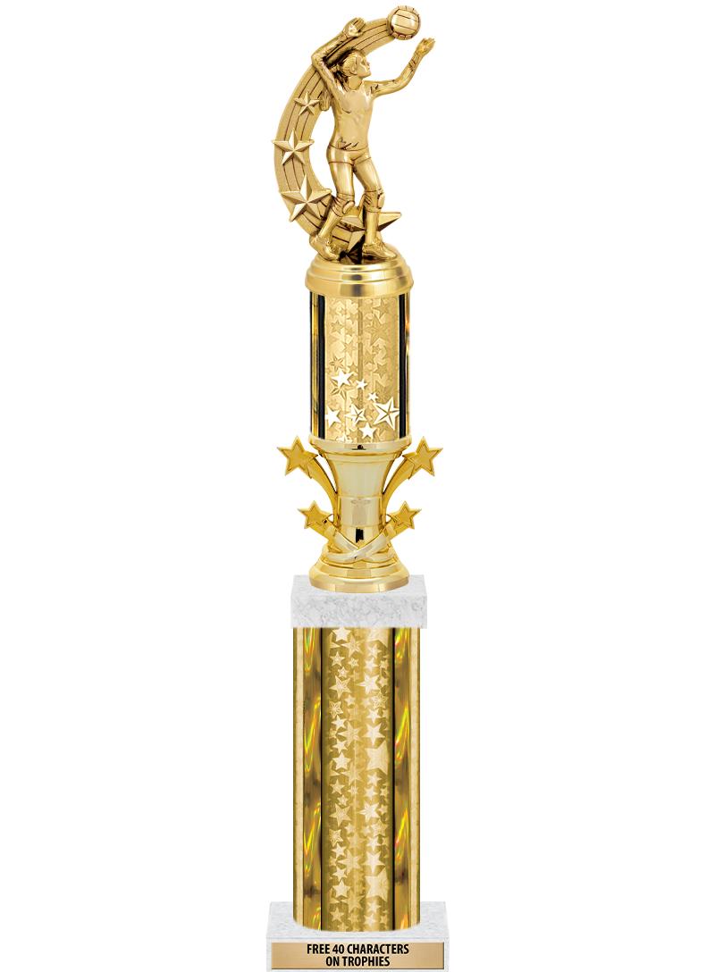 20"GOLD/G-STRS-STARBL DX ROCKT