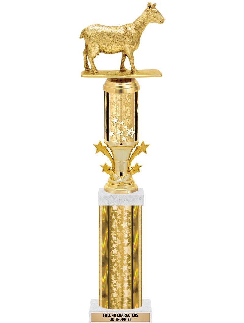 20"GOLD/G-STRS-STARBL DX ROCKT