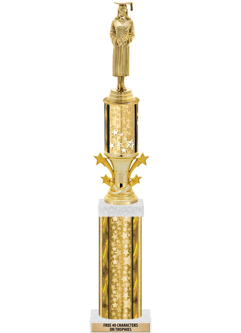 20"GOLD/G-STRS-STARBL DX ROCKT