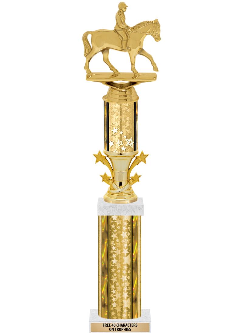 20"GOLD/G-STRS-STARBL DX ROCKT