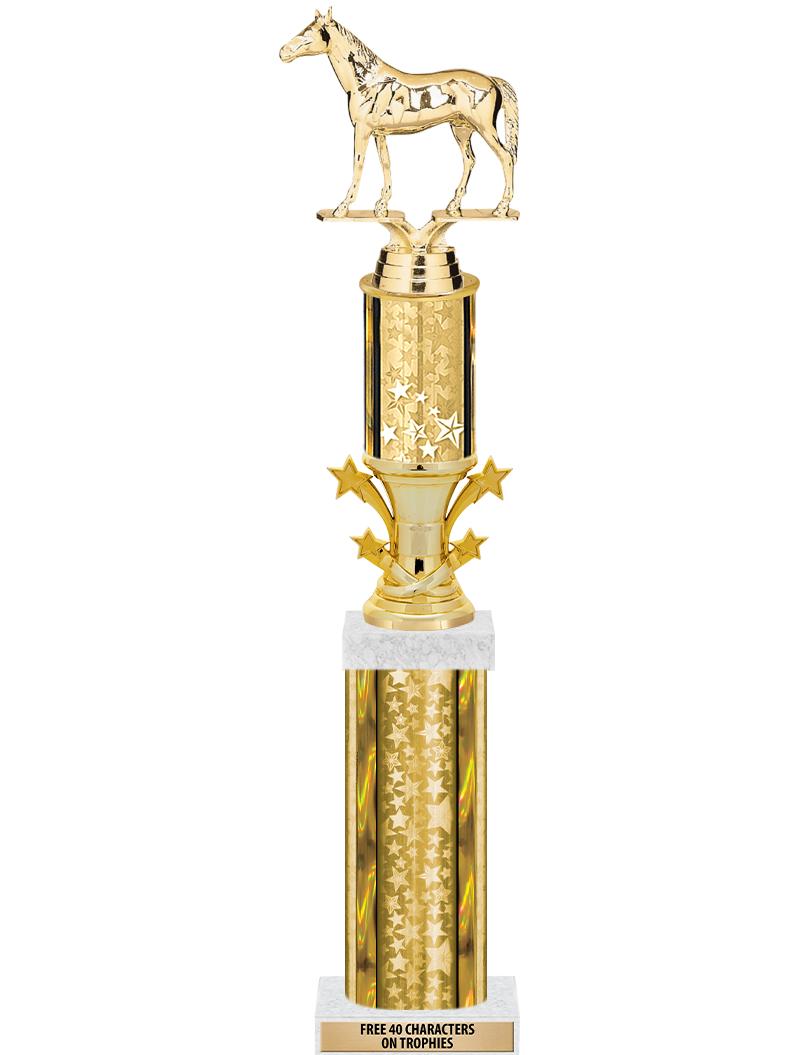 20"GOLD/G-STRS-STARBL DX ROCKT