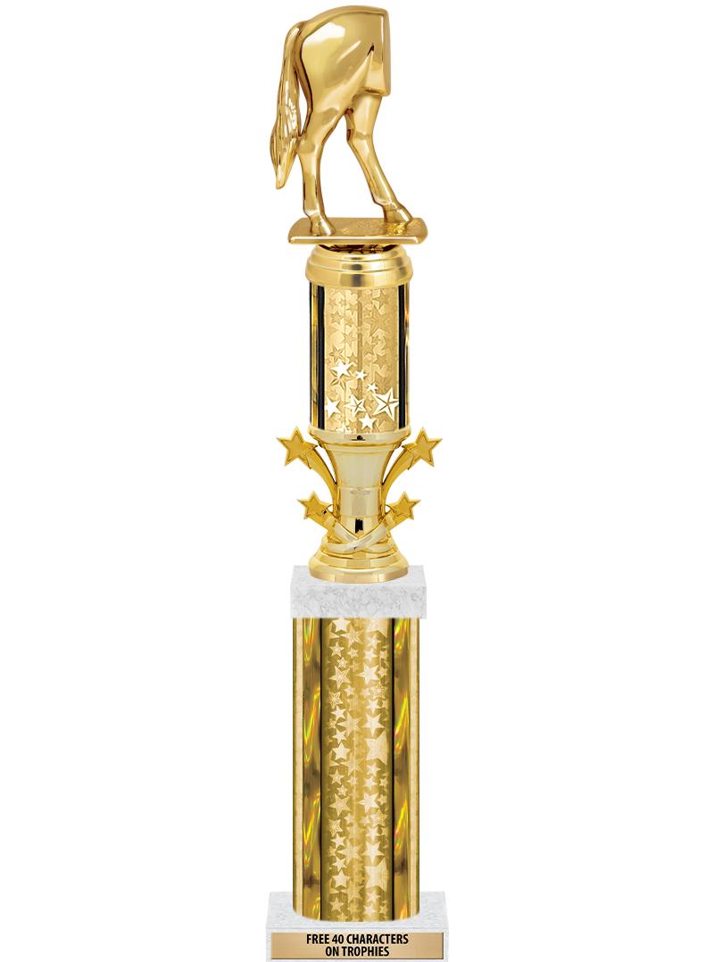 20"GOLD/G-STRS-STARBL DX ROCKT