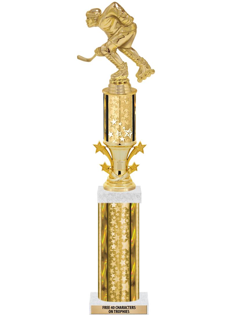 20"GOLD/G-STRS-STARBL DX ROCKT