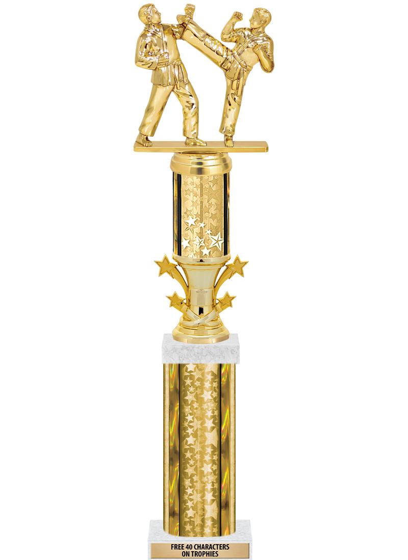 20"GOLD/G-STRS-STARBL DX ROCKT