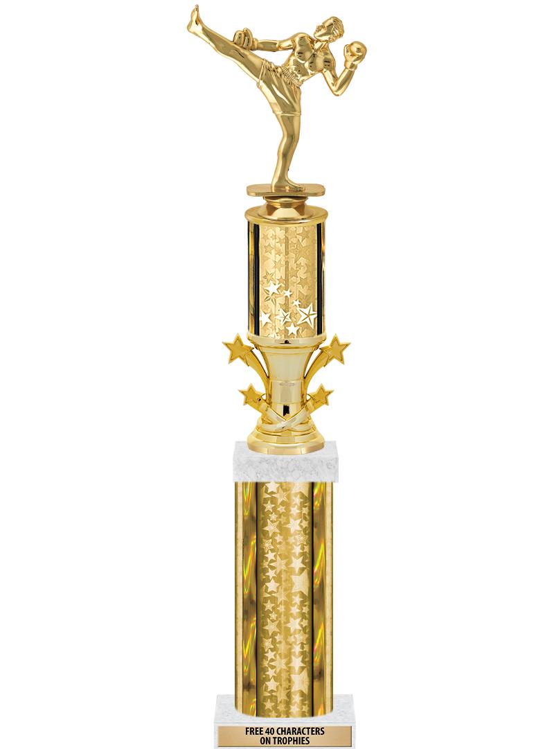 20"GOLD/G-STRS-STARBL DX ROCKT