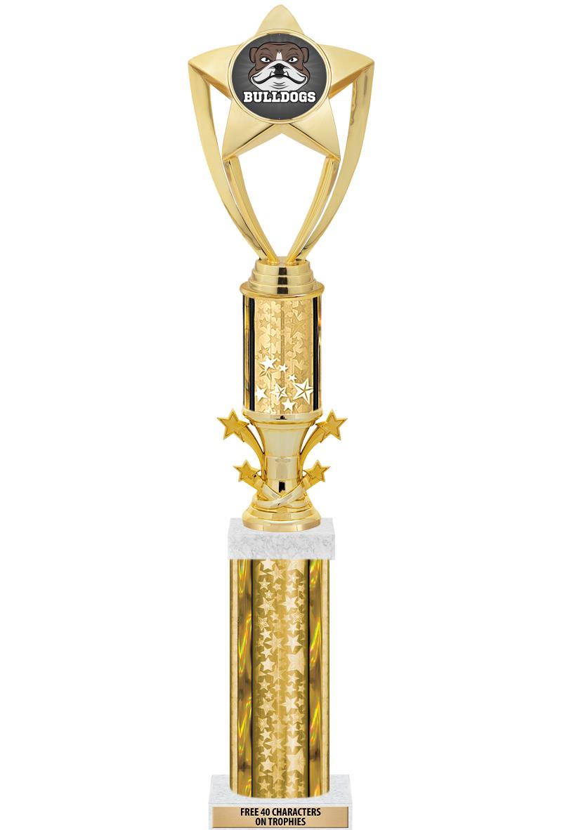 20"GOLD/G-STRS-STARBL DX ROCKT