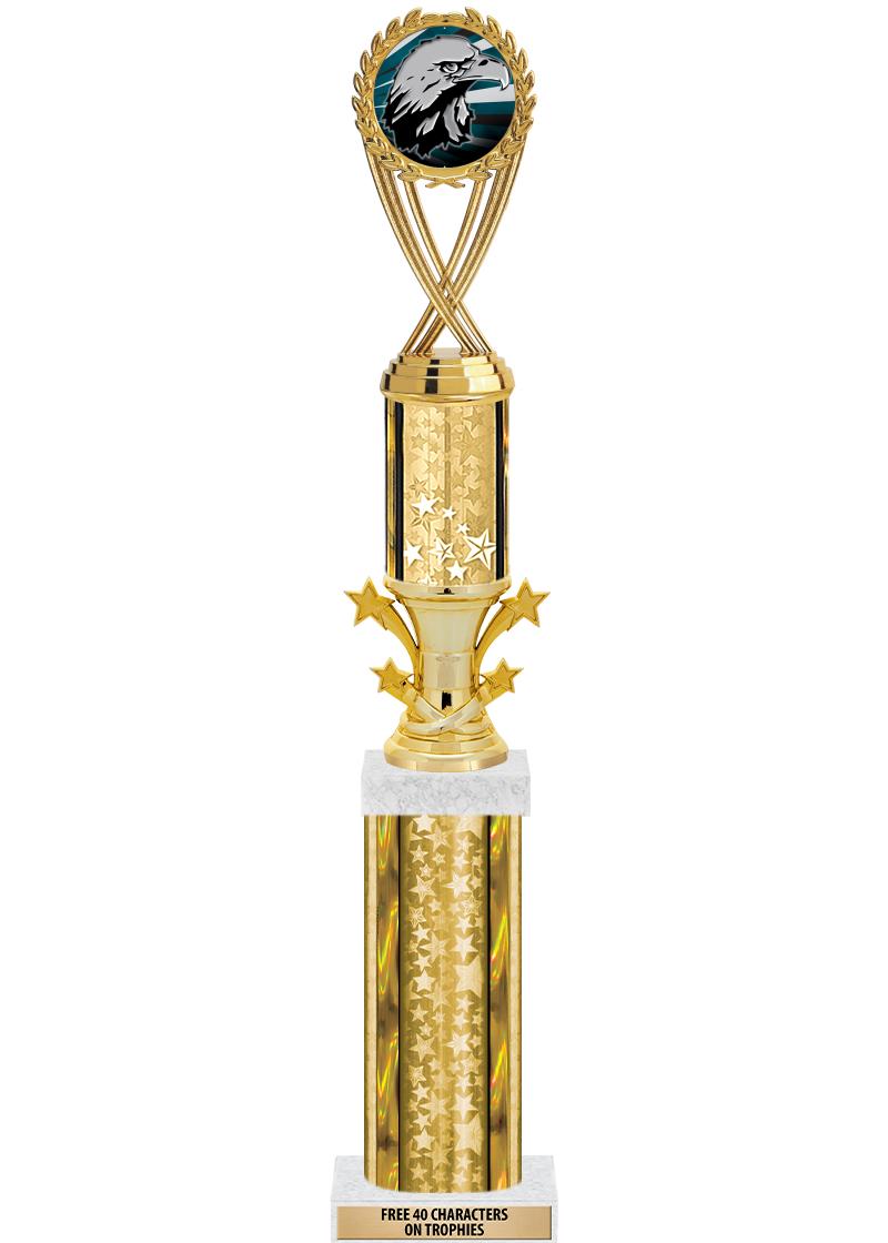 20"GOLD/G-STRS-STARBL DX ROCKT