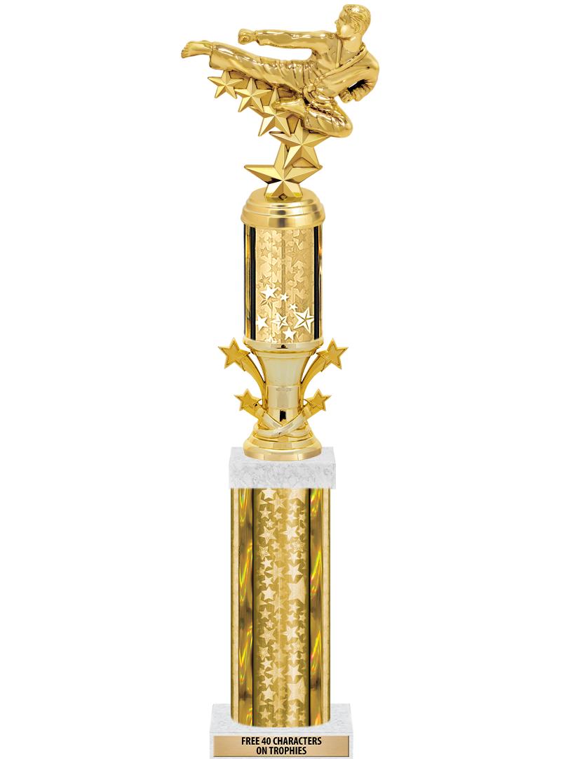 20"GOLD/G-STRS-STARBL DX ROCKT