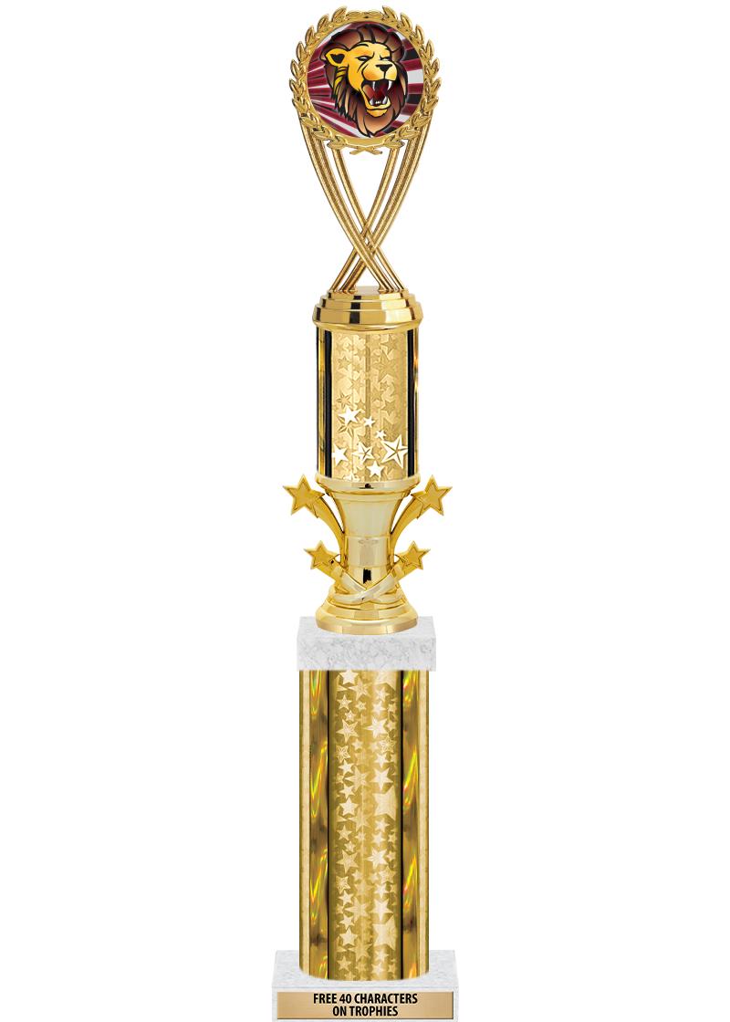 20"GOLD/G-STRS-STARBL DX ROCKT