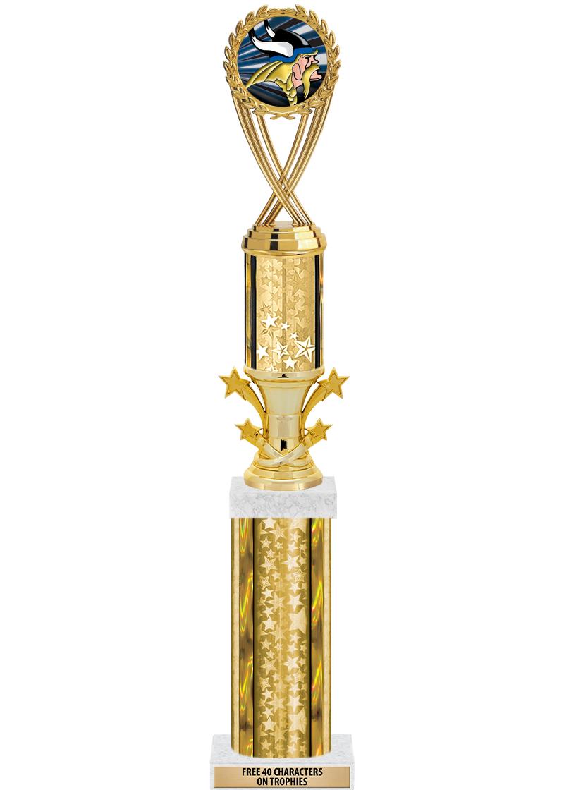 20"GOLD/G-STRS-STARBL DX ROCKT