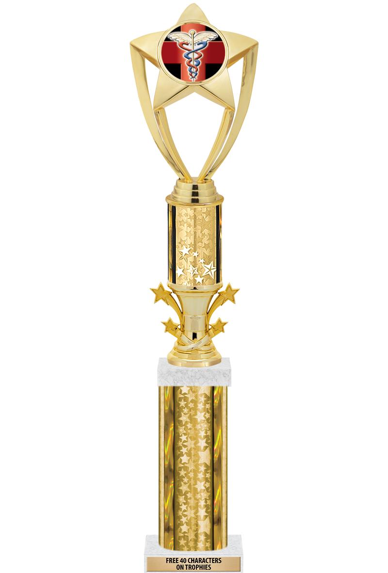 20"GOLD/G-STRS-STARBL DX ROCKT