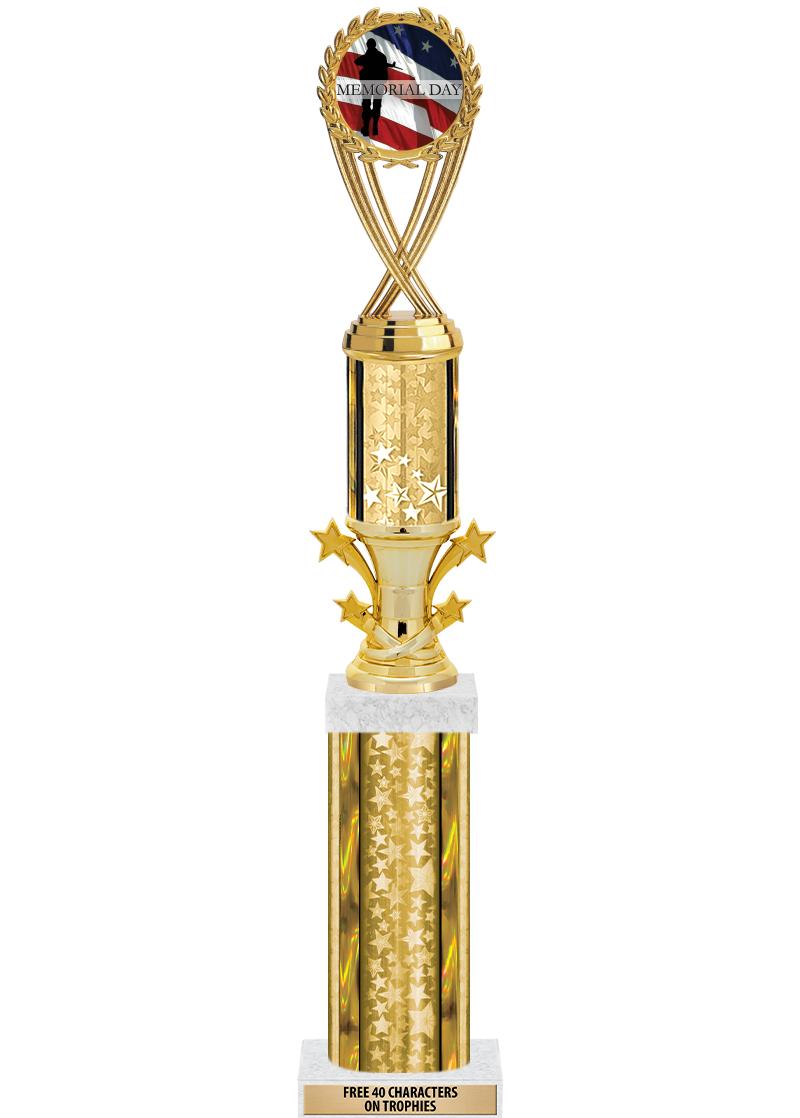 20"GOLD/G-STRS-STARBL DX ROCKT