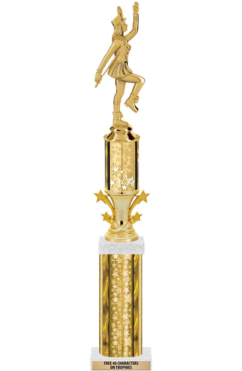 20"GOLD/G-STRS-STARBL DX ROCKT