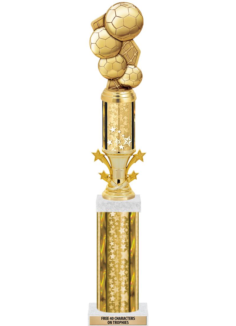 20"GOLD/G-STRS-STARBL DX ROCKT