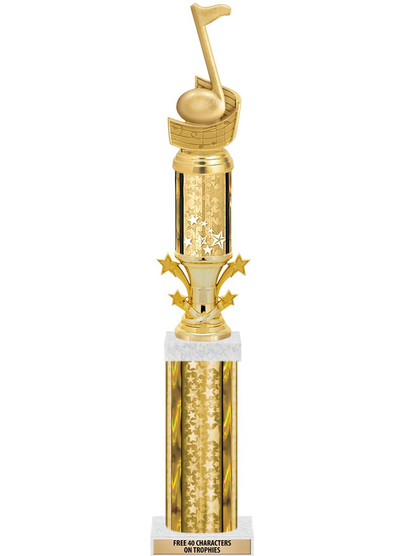 20"GOLD/G-STRS-STARBL DX ROCKT