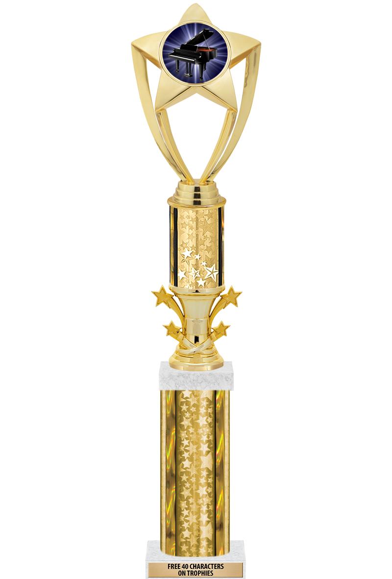 20"GOLD/G-STRS-STARBL DX ROCKT