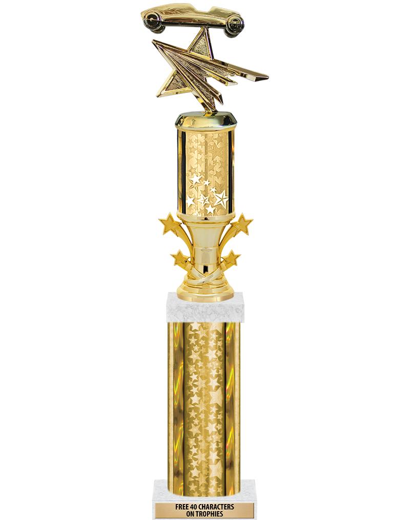 20"GOLD/G-STRS-STARBL DX ROCKT