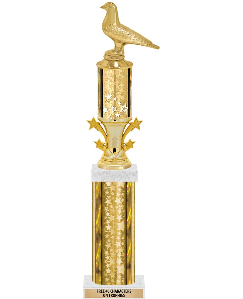 20"GOLD/G-STRS-STARBL DX ROCKT