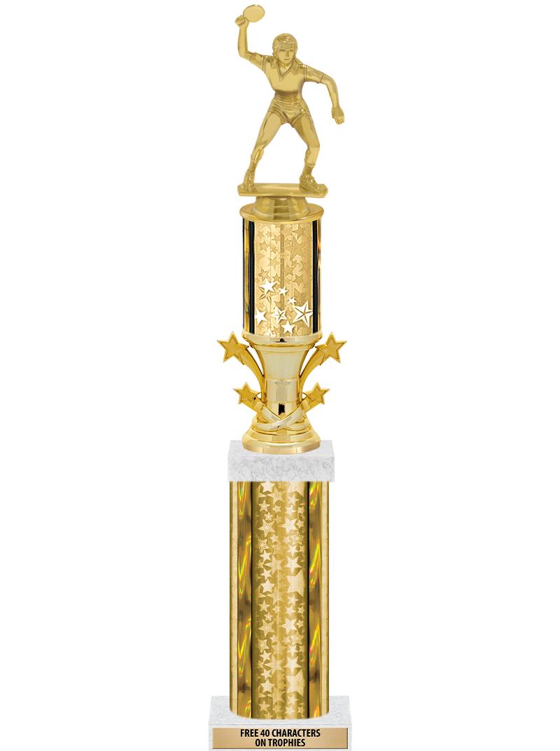 20"GOLD/G-STRS-STARBL DX ROCKT