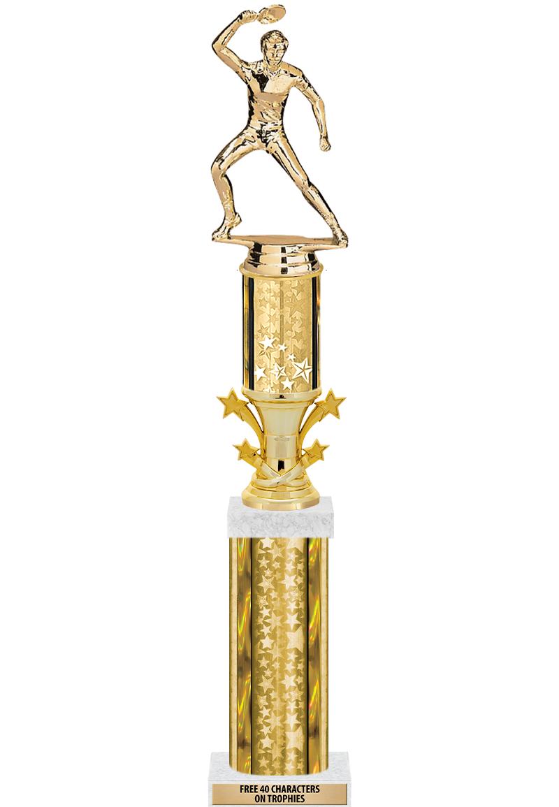 20"GOLD/G-STRS-STARBL DX ROCKT