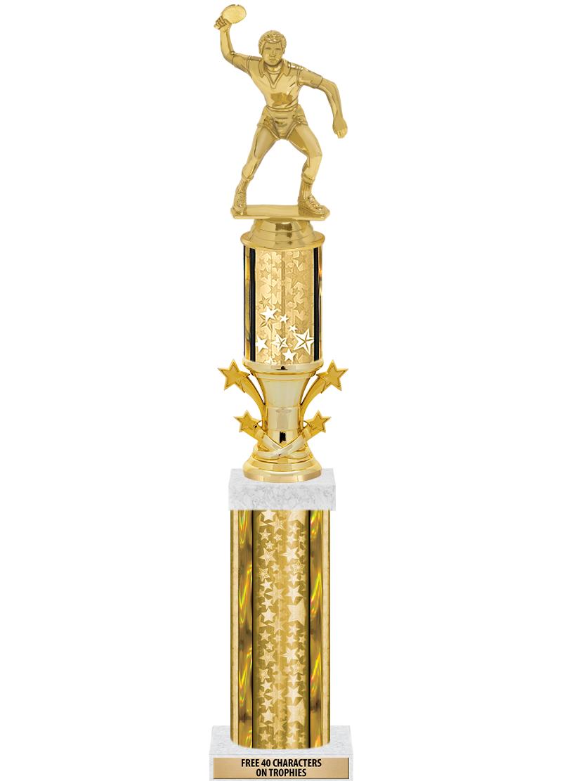 20"GOLD/G-STRS-STARBL DX ROCKT