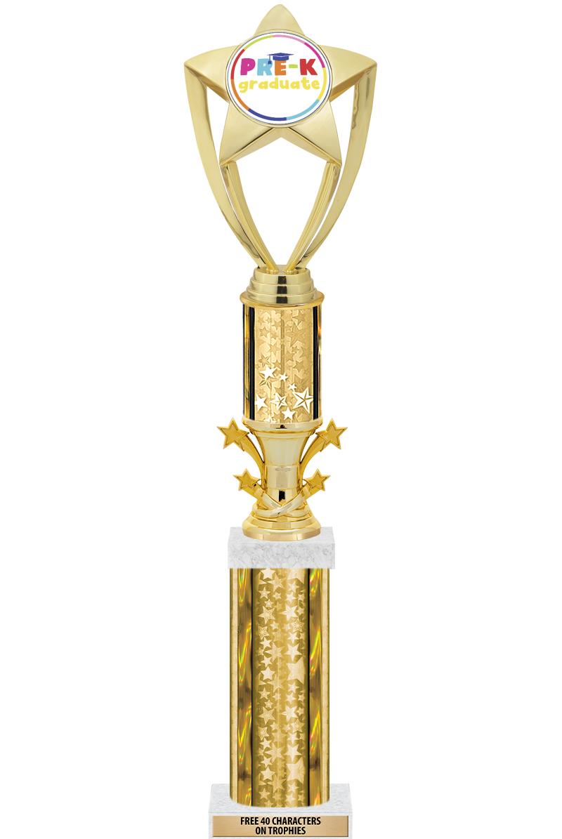 20"GOLD/G-STRS-STARBL DX ROCKT