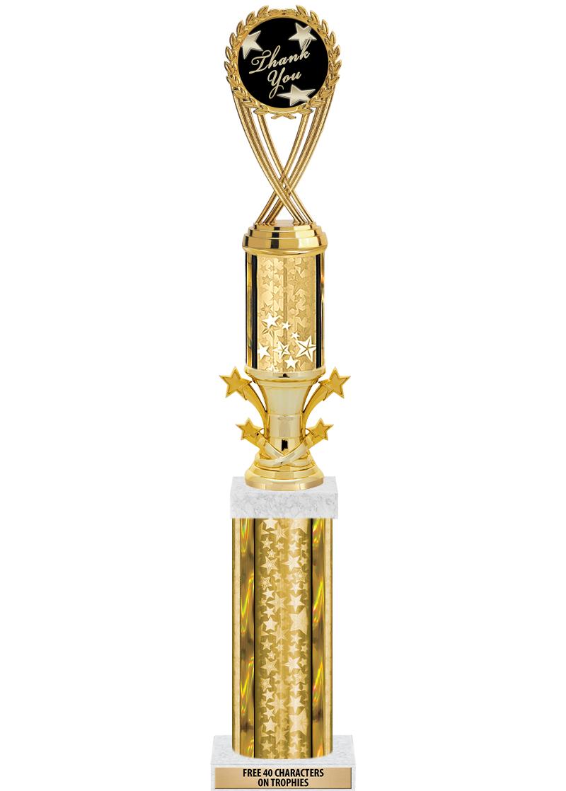 20"GOLD/G-STRS-STARBL DX ROCKT