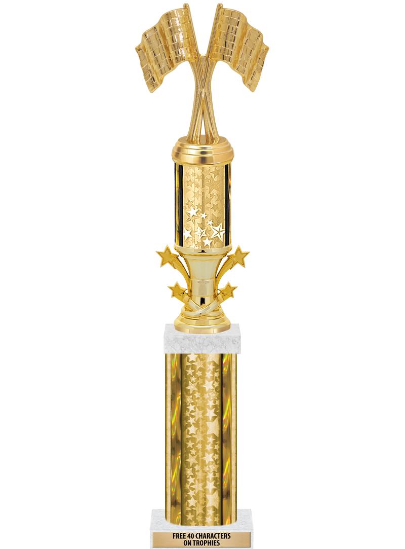 20"GOLD/G-STRS-STARBL DX ROCKT