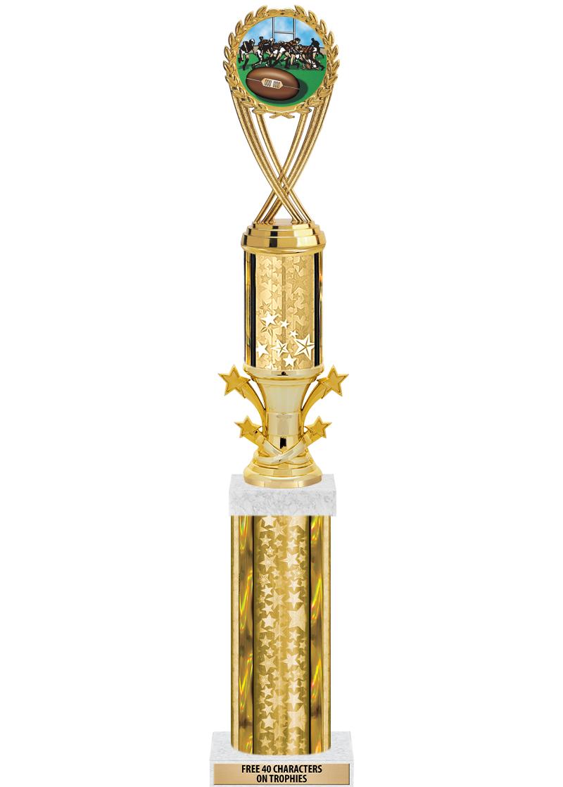 20"GOLD/G-STRS-STARBL DX ROCKT