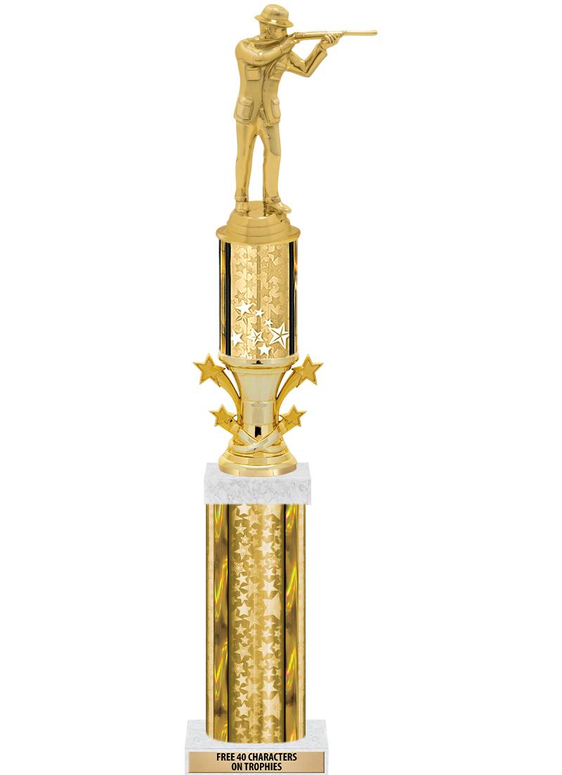 20"GOLD/G-STRS-STARBL DX ROCKT