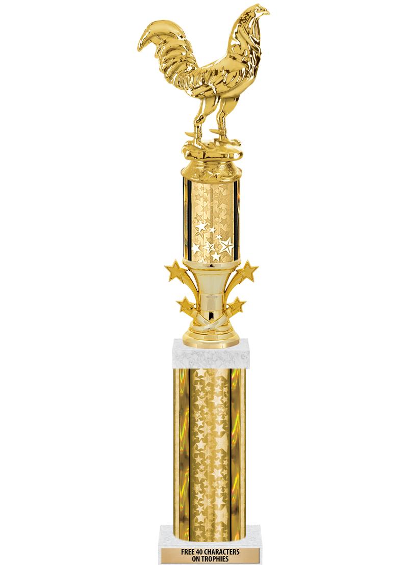 20"GOLD/G-STRS-STARBL DX ROCKT