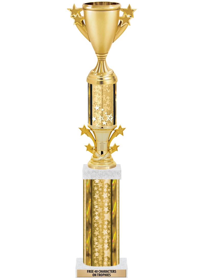 20"GOLD/G-STRS-STARBL DX ROCKT