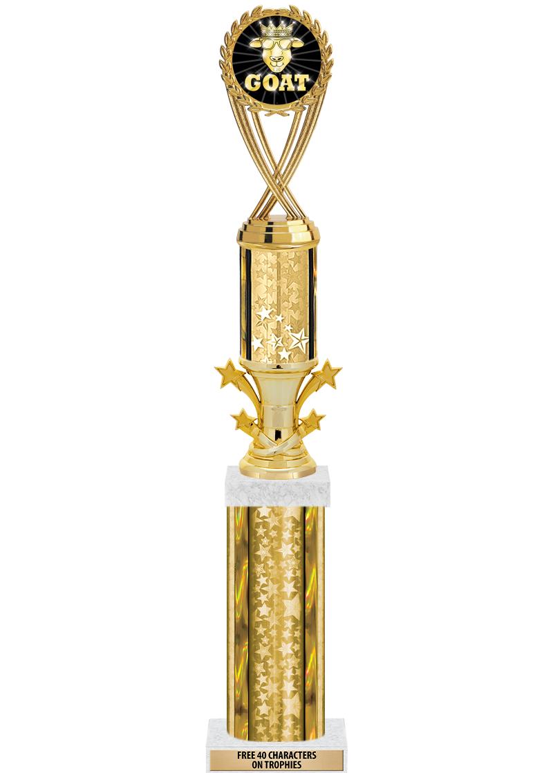 20"GOLD/G-STRS-STARBL DX ROCKT