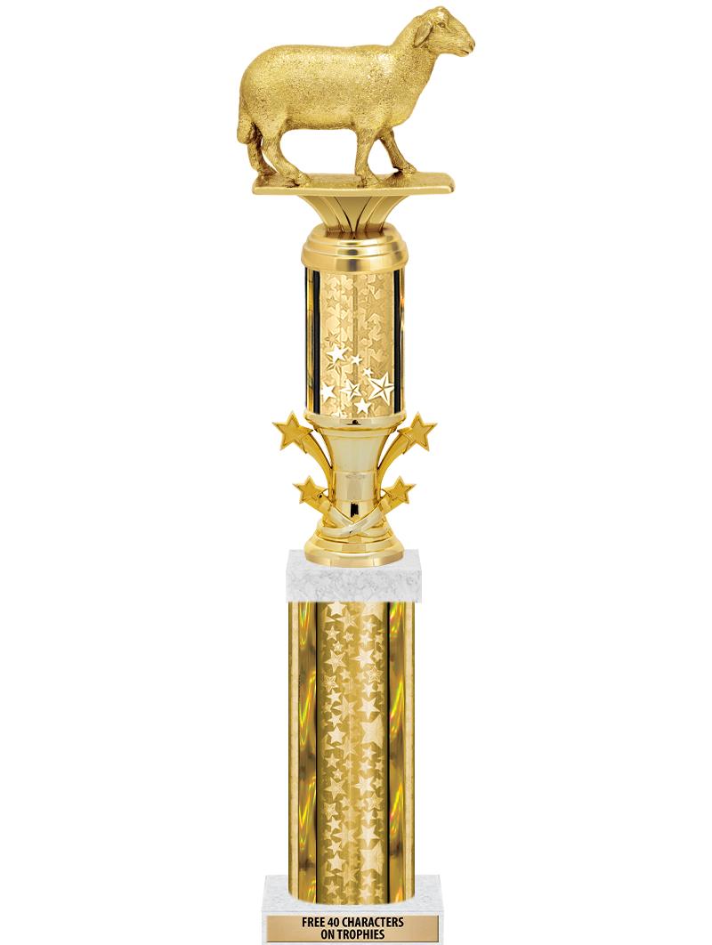 20"GOLD/G-STRS-STARBL DX ROCKT