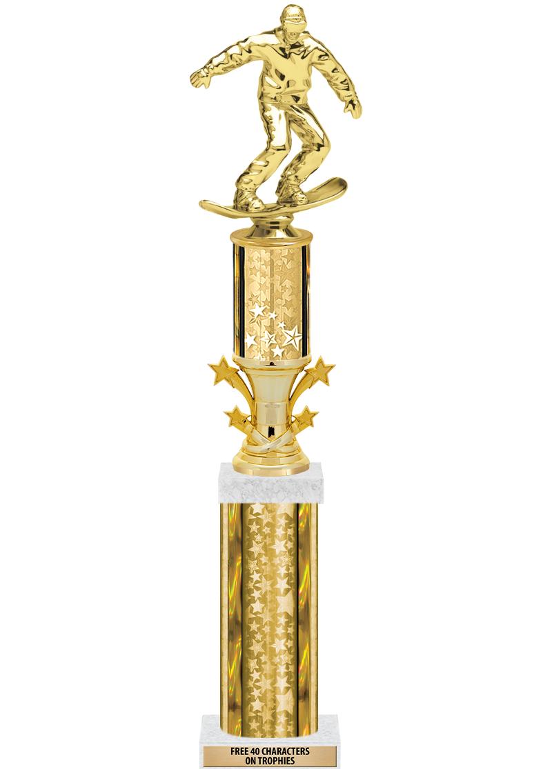 20"GOLD/G-STRS-STARBL DX ROCKT