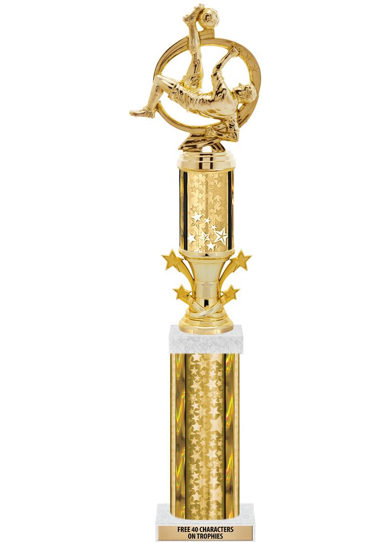 20"GOLD/G-STRS-STARBL DX ROCKT